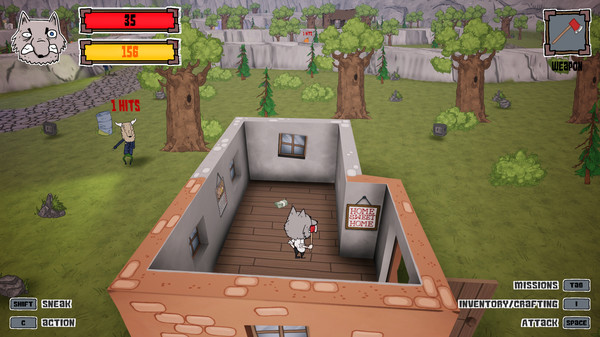 Psycho Wolf gameplay screenshot