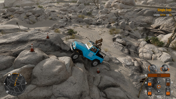 Pure Rock Crawling gameplay screenshot