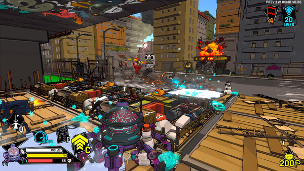 Puropu Defense Squad gameplay screenshot