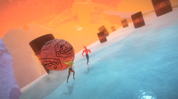 Pushing it! Together - Sisyphus Co-op gameplay screenshot