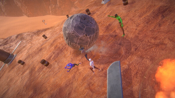 Pushing it! Together - Sisyphus Co-op gameplay screenshot