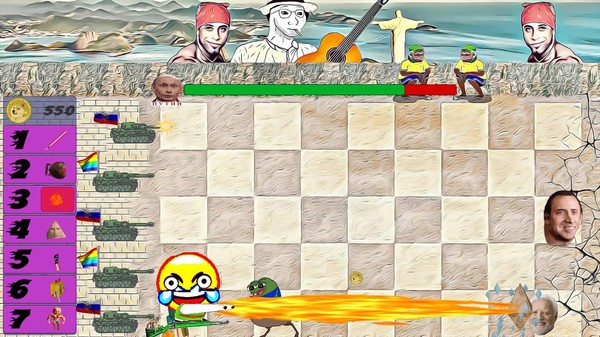 Putin VS Zombies gameplay screenshot