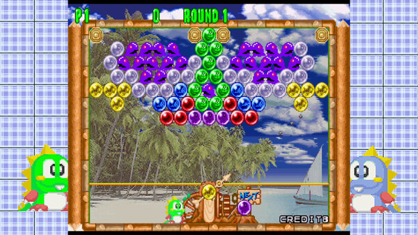 Puzzle Bobble™2X/BUST-A-MOVE™2 Arcade Edition & Puzzle Bobble™3/BUST-A-MOVE™3 S-Tribute gameplay screenshot