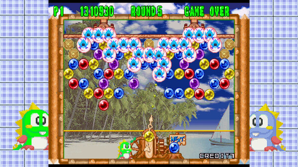 Puzzle Bobble™2X/BUST-A-MOVE™2 Arcade Edition & Puzzle Bobble™3/BUST-A-MOVE™3 S-Tribute gameplay screenshot