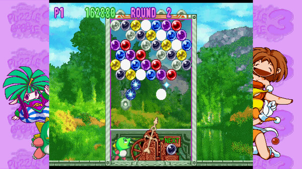 Puzzle Bobble™2X/BUST-A-MOVE™2 Arcade Edition & Puzzle Bobble™3/BUST-A-MOVE™3 S-Tribute gameplay screenshot
