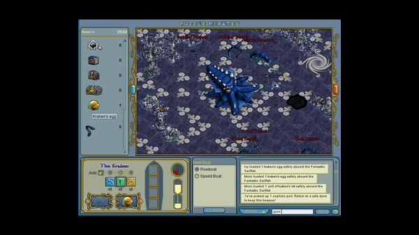 Puzzle Pirates: Dark Seas gameplay screenshot