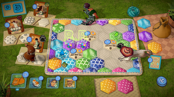Quilts and Cats of Calico gameplay screenshot