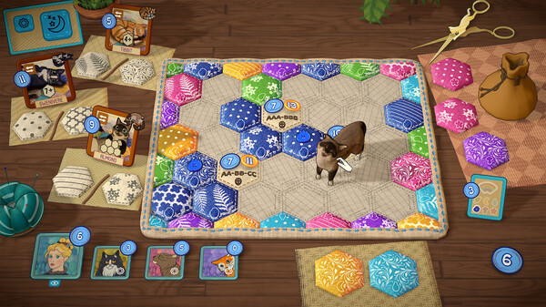 Quilts and Cats of Calico gameplay screenshot