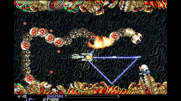 R-Type Dimensions EX gameplay screenshot
