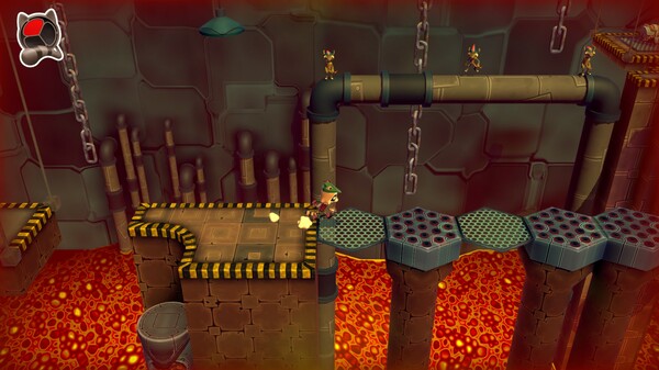 Raccoo Venture gameplay screenshot