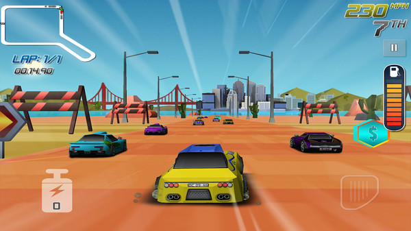 Race Race Racer gameplay screenshot