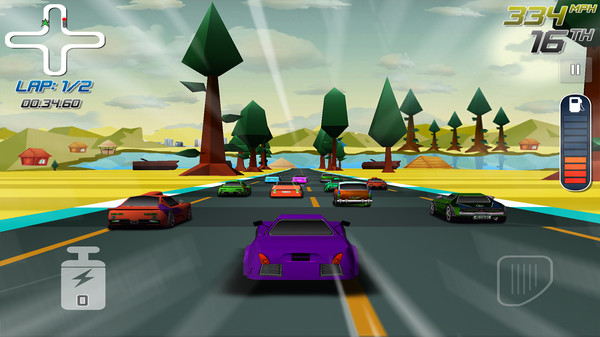 Race Race Racer gameplay screenshot
