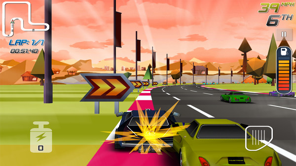 Race Race Racer gameplay screenshot