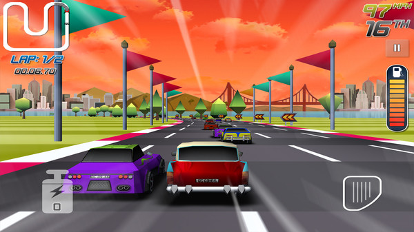 Race Race Racer gameplay screenshot