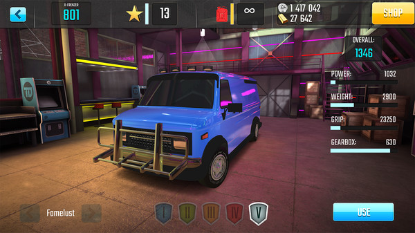 Racing Classics: Drag Race Simulator gameplay screenshot
