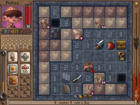 Radical Dungeon Sweeper gameplay screenshot