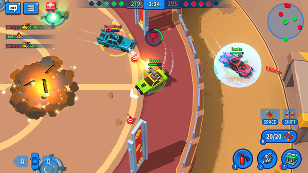Rage of Car Force: Car Crashing Games gameplay screenshot
