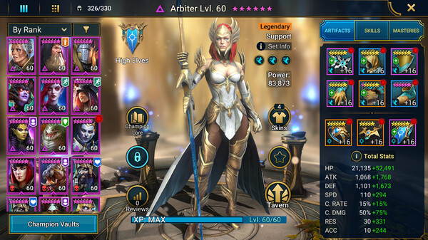RAID: Shadow Legends gameplay screenshot