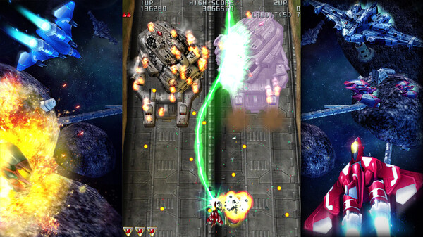 Raiden III x MIKADO MANIAX gameplay screenshot