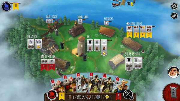 Raiders of the North Sea gameplay screenshot