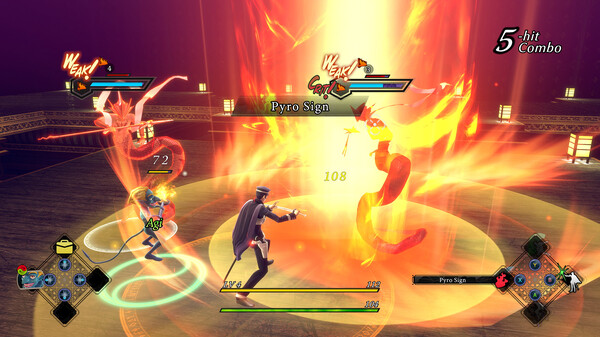 RAIDOU Remastered: The Mystery of the Soulless Army gameplay screenshot