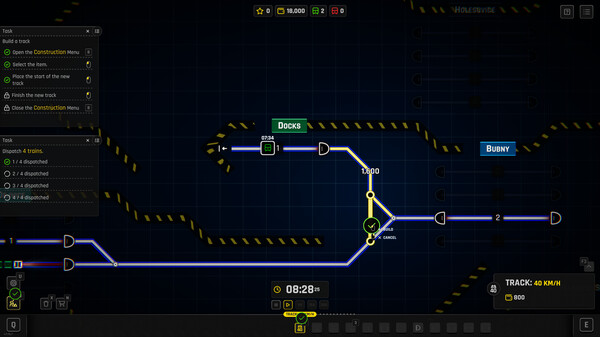 Rail Route: The Story of Jozic gameplay screenshot
