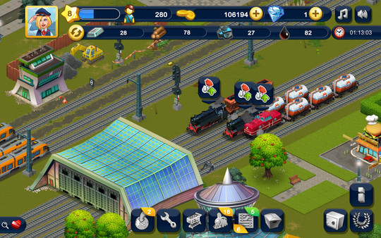 Rail World gameplay screenshot