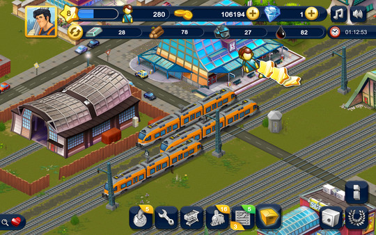 Rail World gameplay screenshot