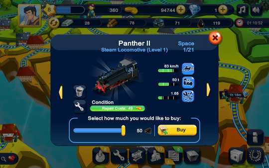 Rail World gameplay screenshot