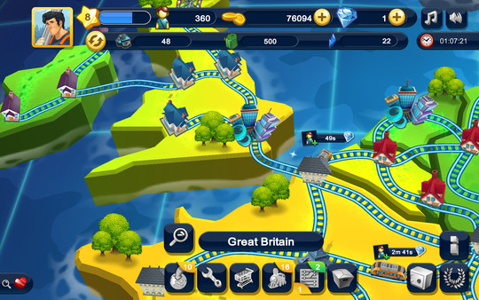 Rail World gameplay screenshot