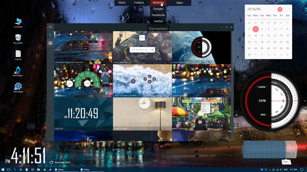 RainWidget gameplay screenshot