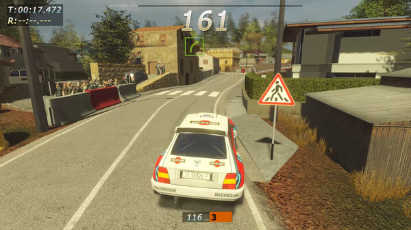 Rally Arcade Classics gameplay screenshot