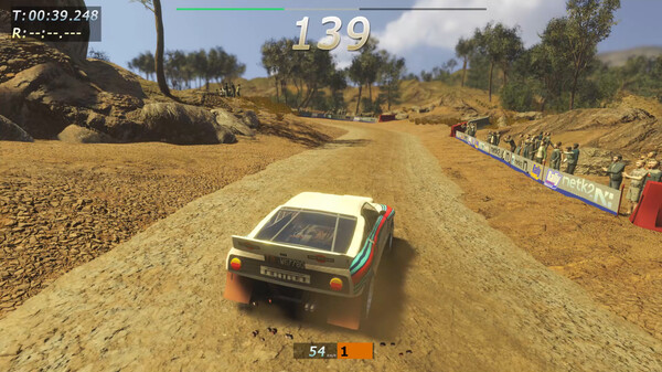 Rally Arcade Classics gameplay screenshot