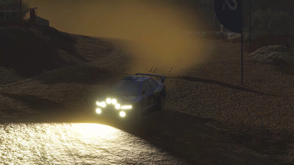 Rally Arcade Classics gameplay screenshot