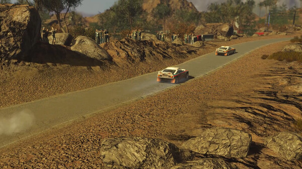 Rally Arcade Classics gameplay screenshot