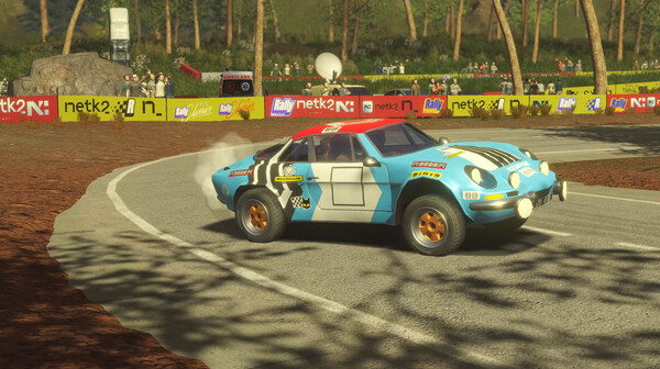 Rally Arcade Classics gameplay screenshot