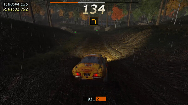 Rally Arcade Classics gameplay screenshot