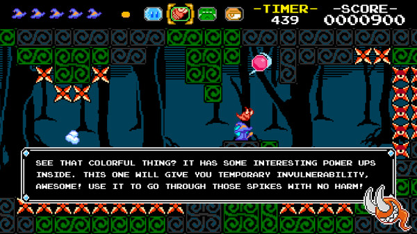 Ravva and the Cyclops Curse gameplay screenshot