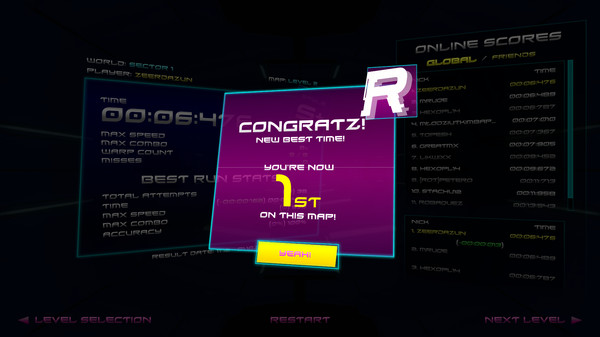 RAYZE gameplay screenshot