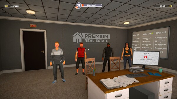 REAL ESTATE Simulator - FROM BUM TO MILLIONAIRE gameplay screenshot