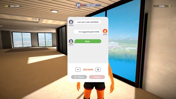 REAL ESTATE Simulator - FROM BUM TO MILLIONAIRE gameplay screenshot