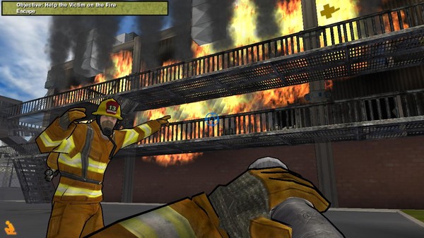 Real Heroes: Firefighter HD gameplay screenshot