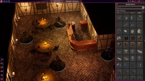 Realm Engine | Virtual Tabletop gameplay screenshot