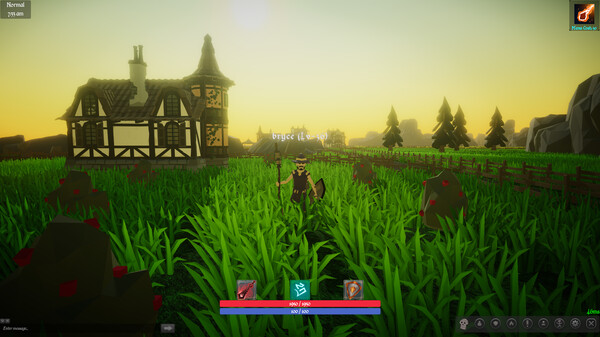 Realm of Simplicity MMORPG gameplay screenshot