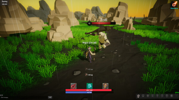 Realm of Simplicity MMORPG gameplay screenshot