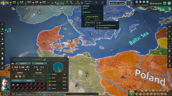 Realpolitiks 3: Earth and Beyond gameplay screenshot
