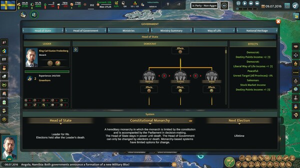 Realpolitiks 3: Earth and Beyond gameplay screenshot