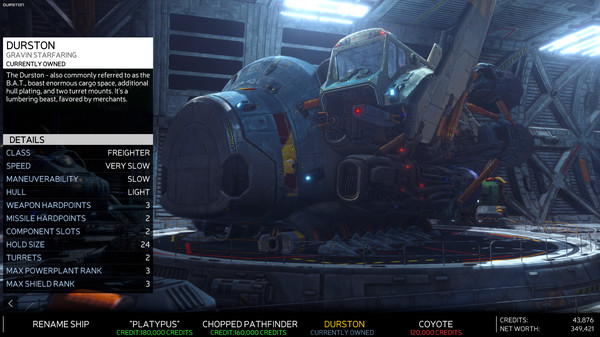 Rebel Galaxy Outlaw gameplay screenshot