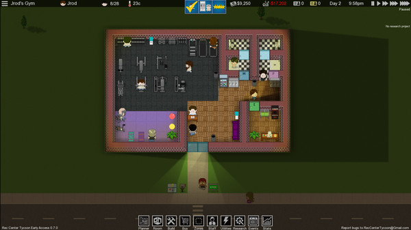 Rec Center Tycoon - Management Simulator gameplay screenshot