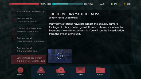 Recontact London: Cyber Puzzle gameplay screenshot